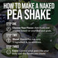 NAKED Pea - 2LB 100% Pea Protein Powder from North American Farms
