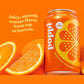 Poppi Sparkling Prebiotic Soda Beverage, Orange Flavor, 12 Fl oz, Pack of 12