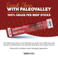 Paleovalley 100% Grass Fed Original Beef Sticks - Delicious Gluten Free Beef Snack