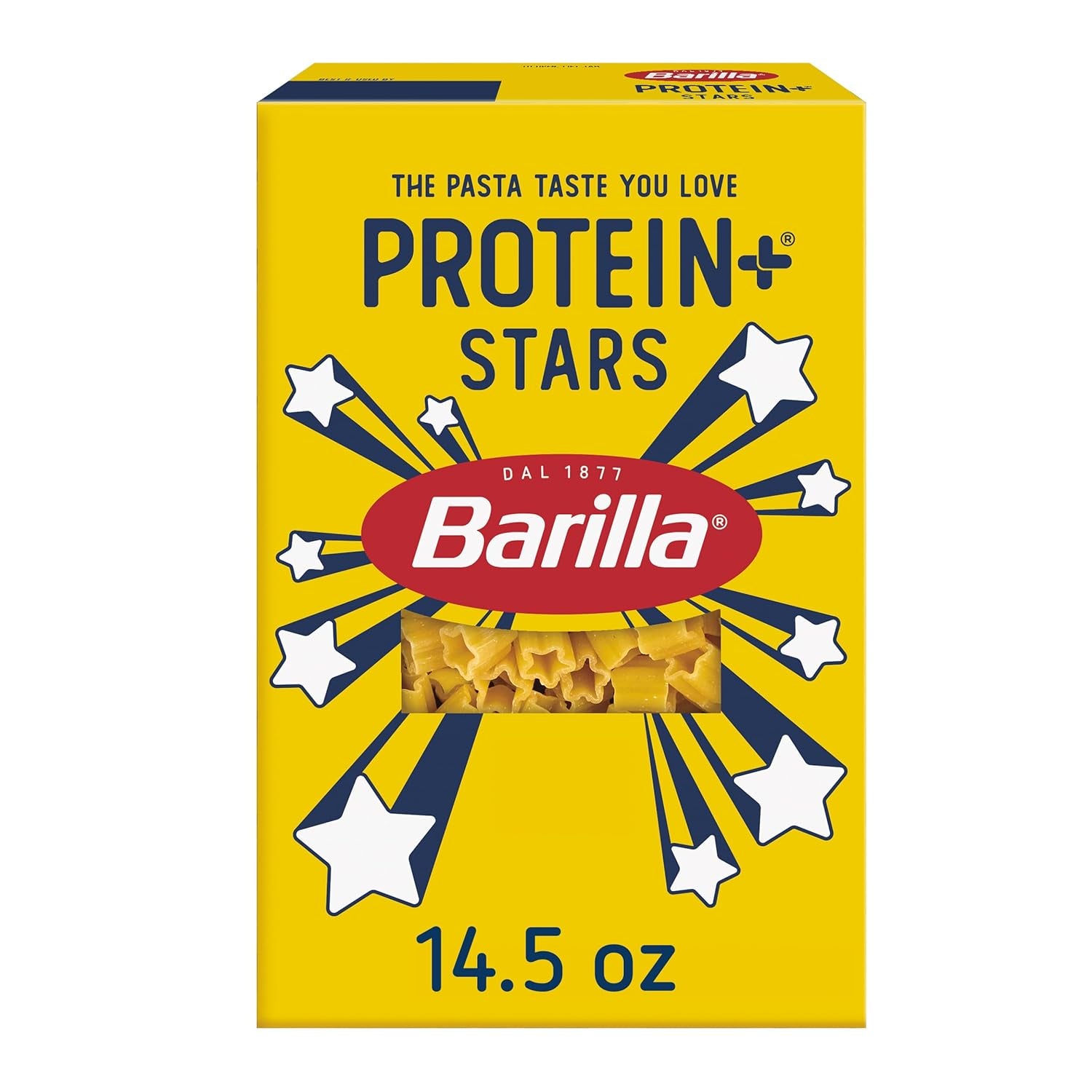 Barilla Protein+ (Plus) Stars Pasta, 14.5 Ounce