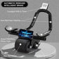 2026 New Ab Roller Wheel with Knee Mat &Timer, Automatic Rebound Abdominal Wheel, Ab Abdominal Exercise Roller with Elbow Support, Abs Workout Equipment Ab Exercise Roller for Women Men