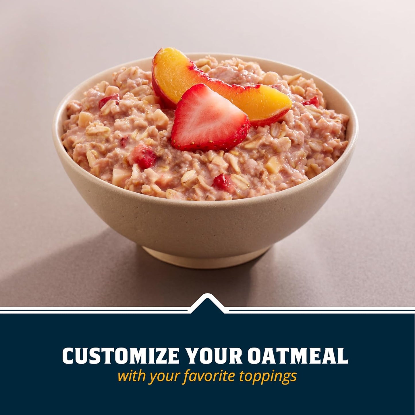 Protein Instant Oatmeal, Cranberry Almond, 12G Protein per Serving (6 Pack)