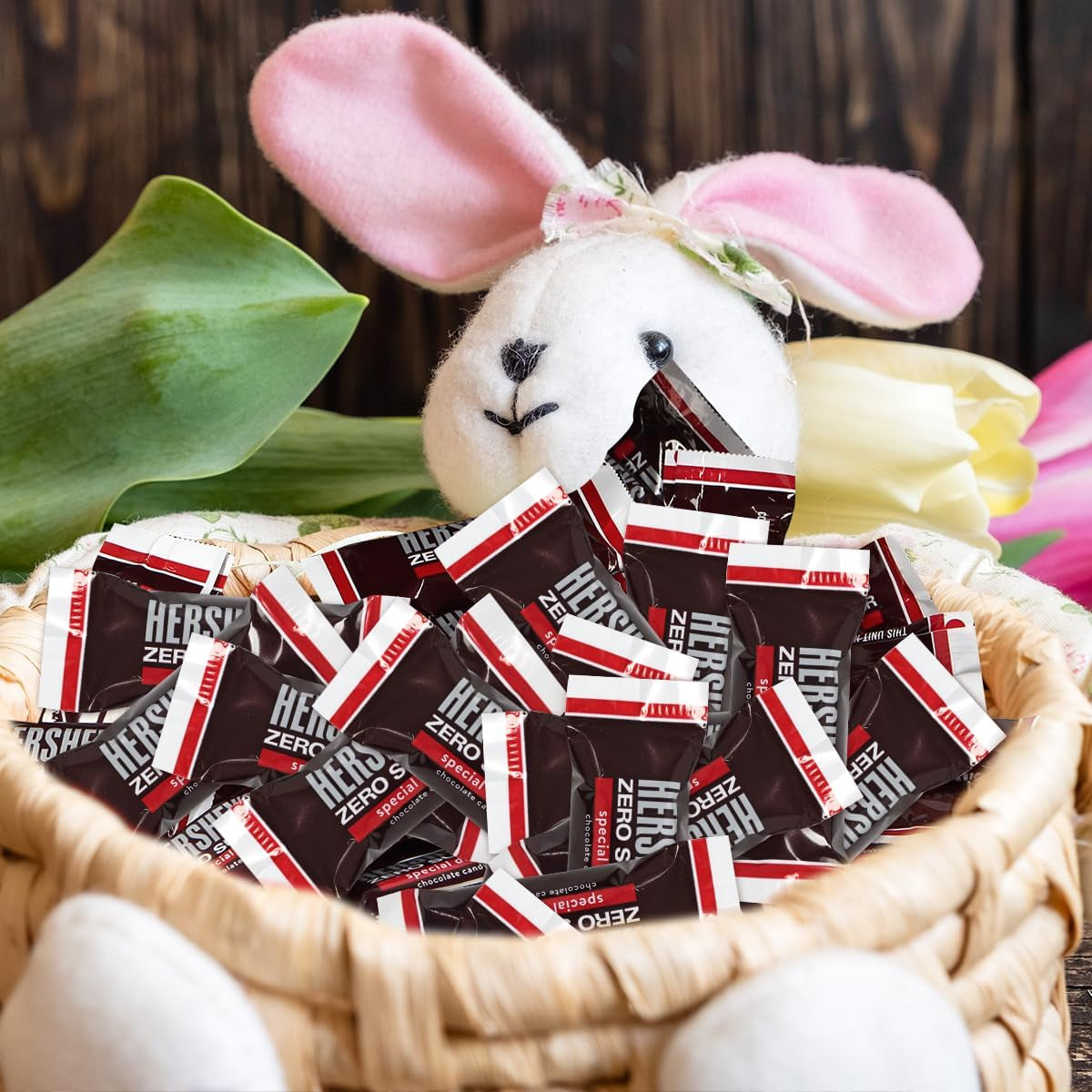Zero Sugar Special Dark Chocolate Candy Bulk Pack - Individually Wrapped Sugar Free Chocolate Candy Bar