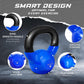 5 Pound Vinyl Coated Cast Iron Kettlebell