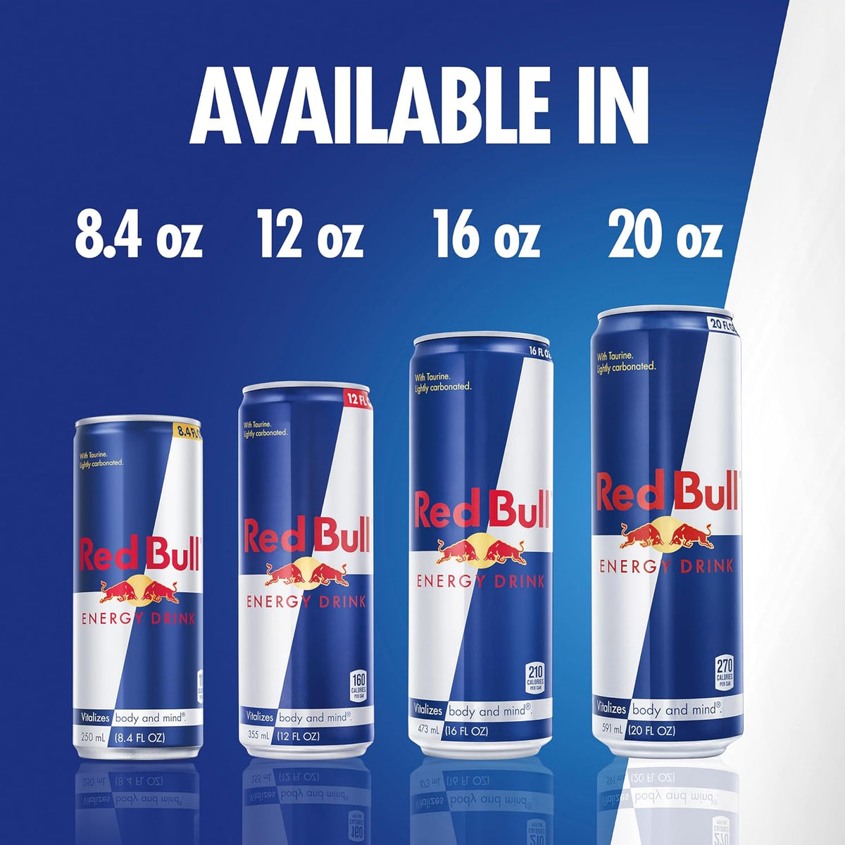 Red Bull Energy Drink, 12 Fl oz, Pack of 24 Cans