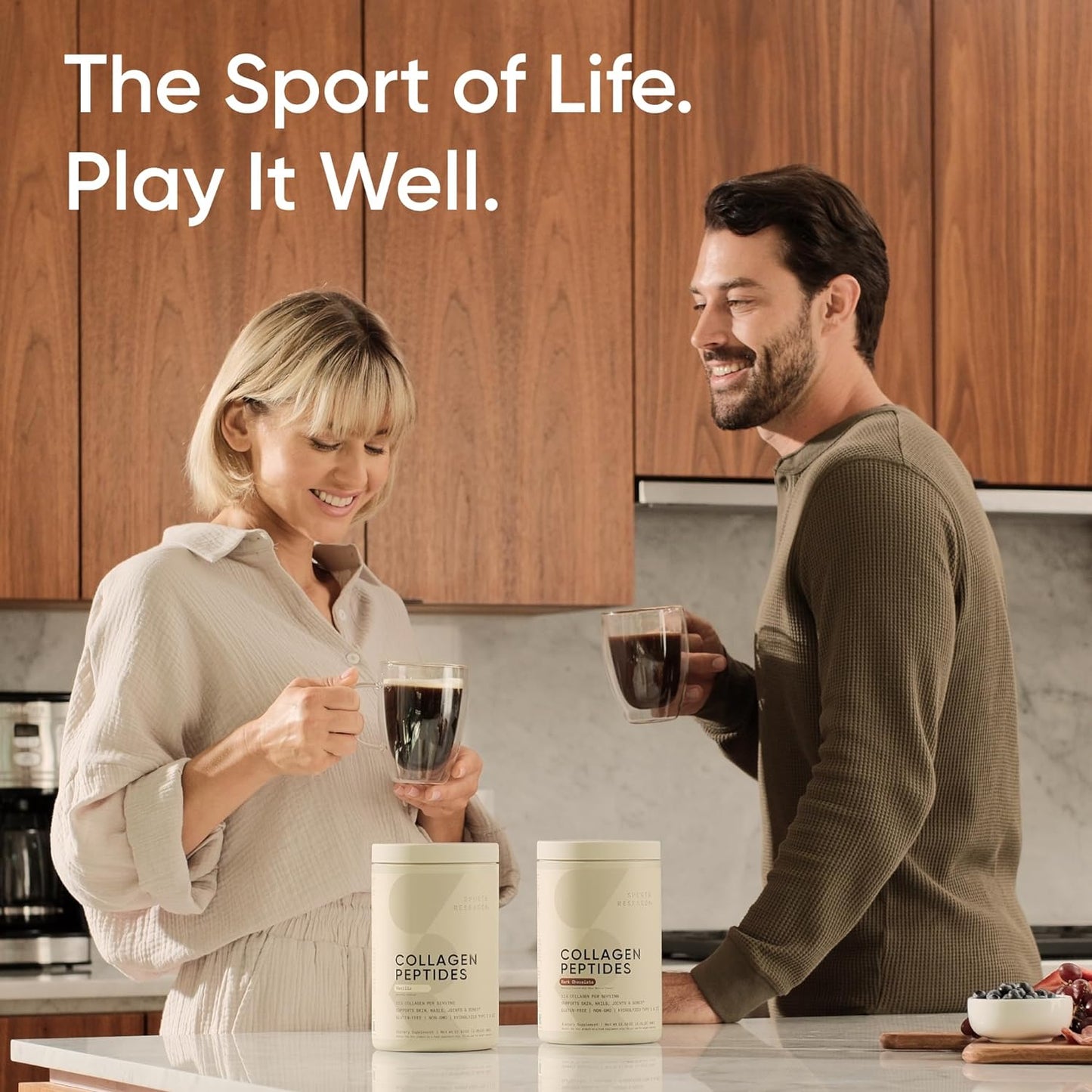 Sports Research Collagen Peptides - Hydrolyzed Type 1 & 3 Collagen Powder