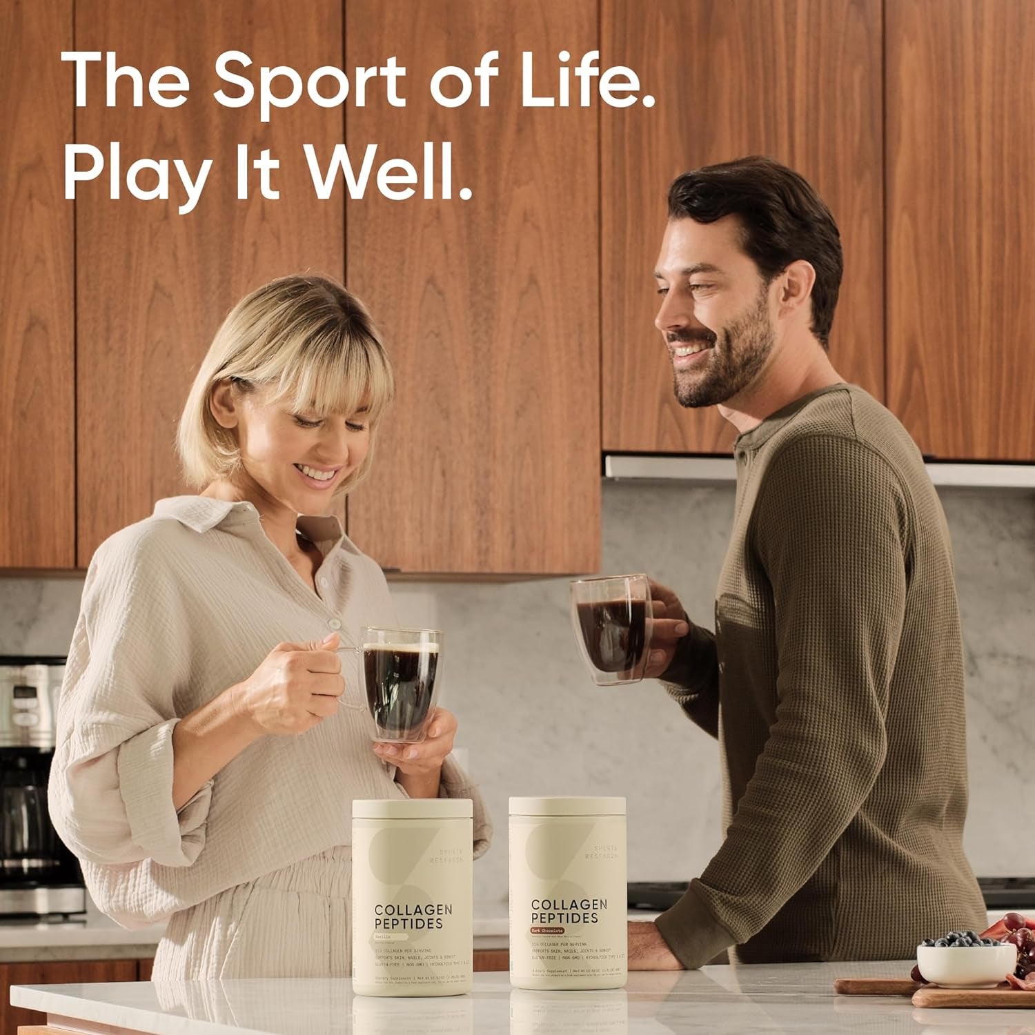 Sports Research Collagen Peptides - Hydrolyzed Type 1 & 3 Collagen Powder
