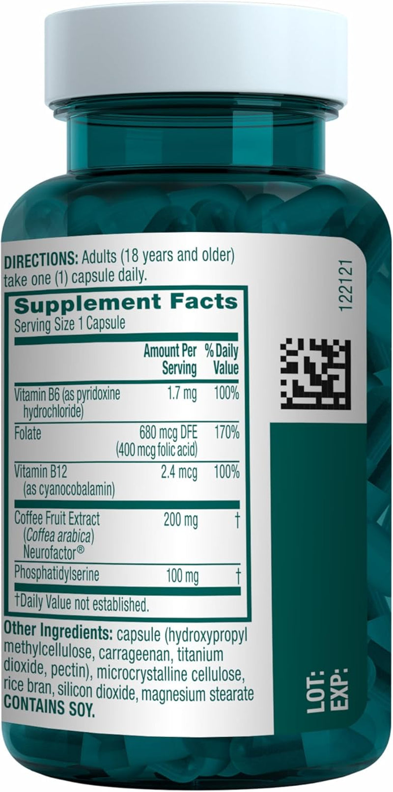 NEURIVA Plus Brain Supplement for Memory, Focus & Concentration + Cognitive Function