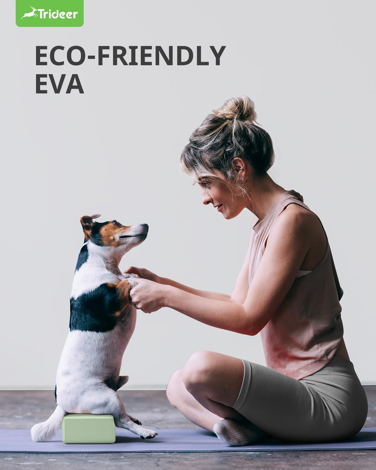 Trideer Yoga Blocks 2 Pack