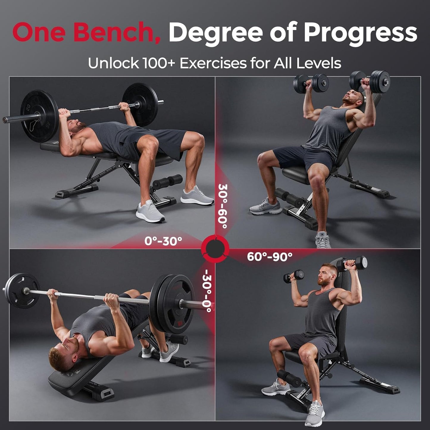 FLYBIRD Adjustable Weight Bench