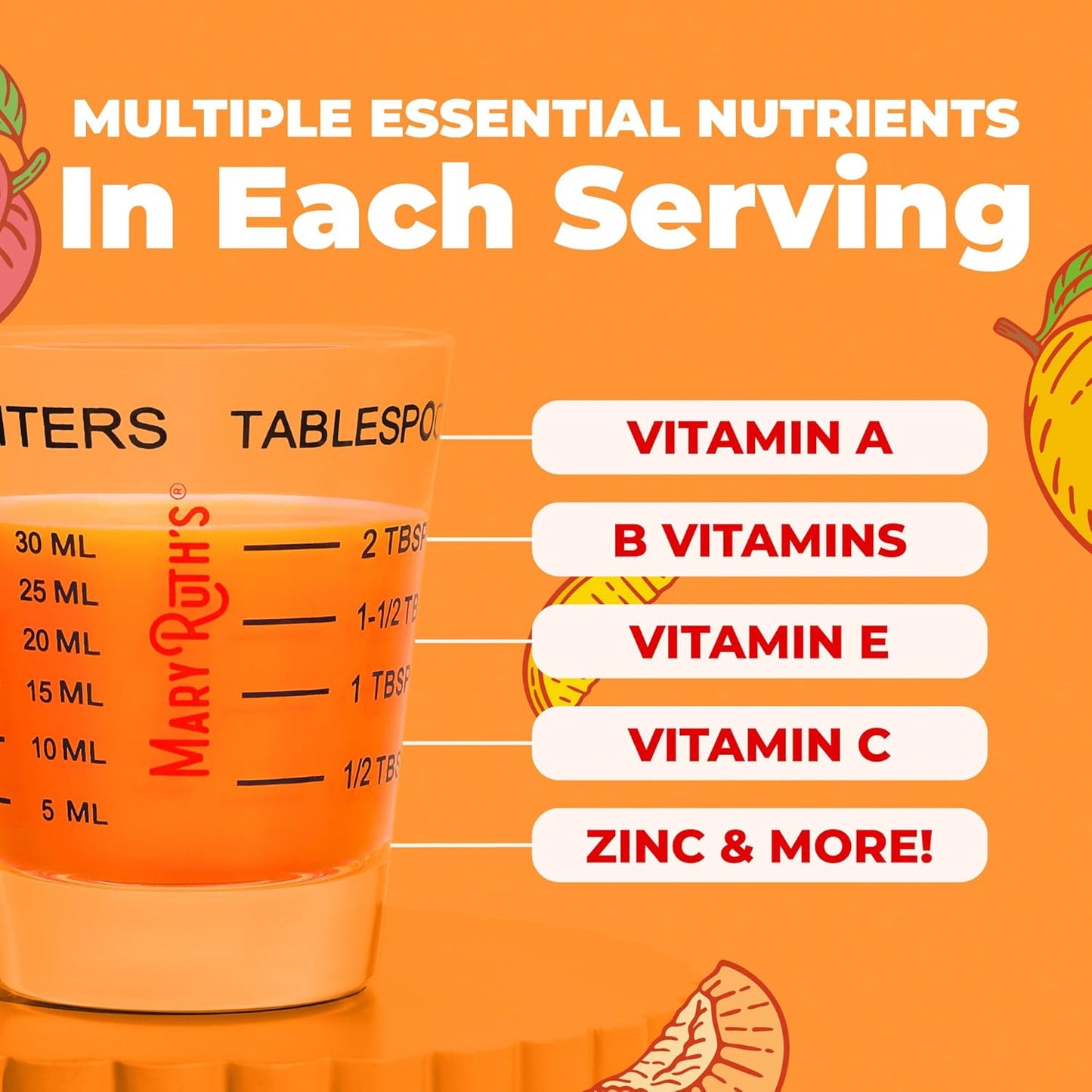 MARYRUTH'S Liquid Multivitamin+Hair Growth