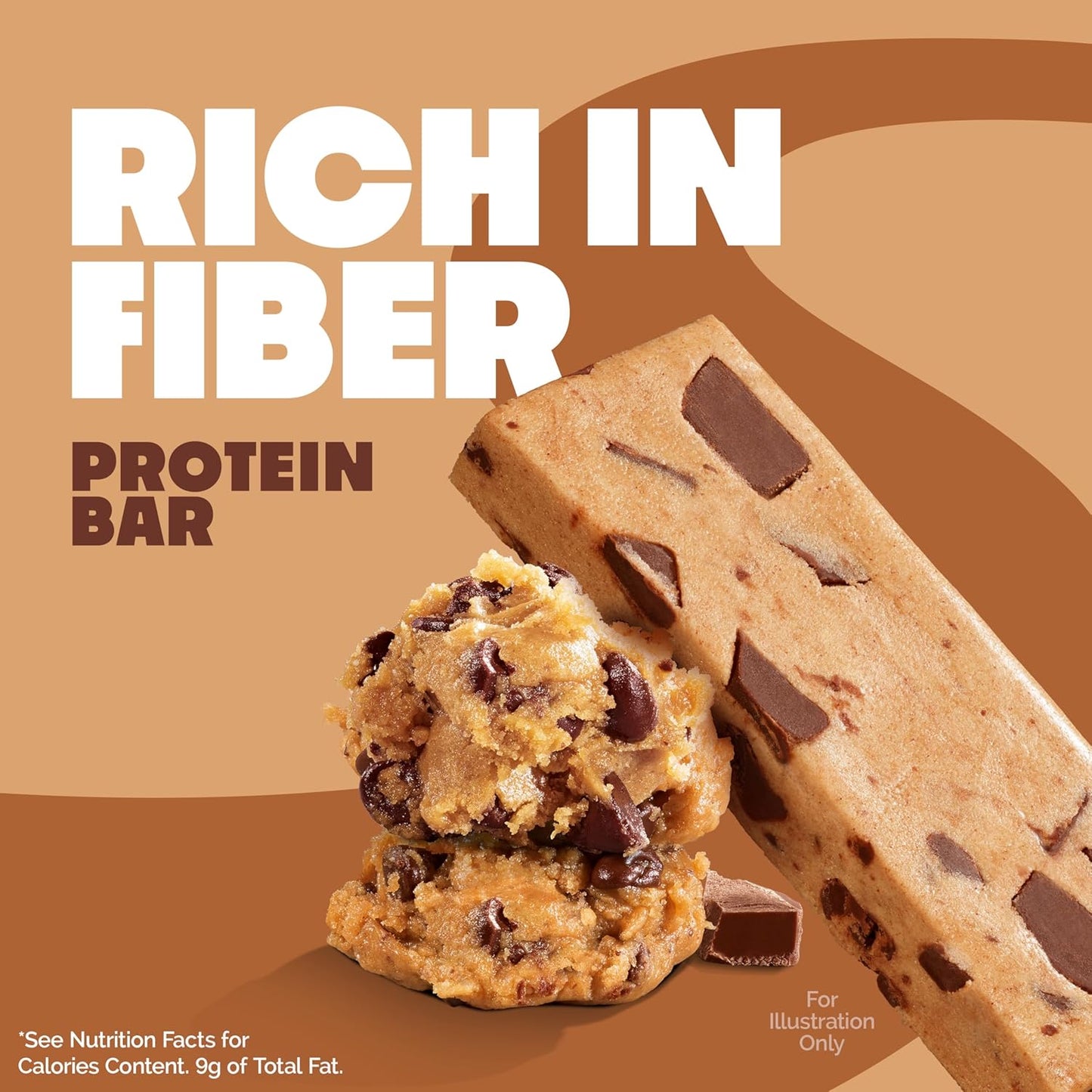 Quest Nutrition Chocolate Chip Cookie Dough Protein Bars, 20G Protein, 12 Count