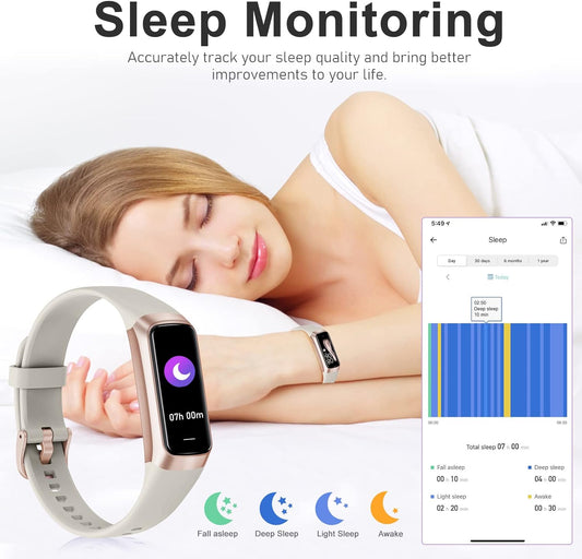 Fitness Tracker with 24/7 Heart Rate