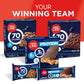 Fiber One 70 Calorie Brownies, Chocolate Fudge Snack Bars, Mega Pack, 18 Ct, 16 Oz