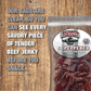 Old Trapper Beef Jerky Peppered 8 Ounce Pack