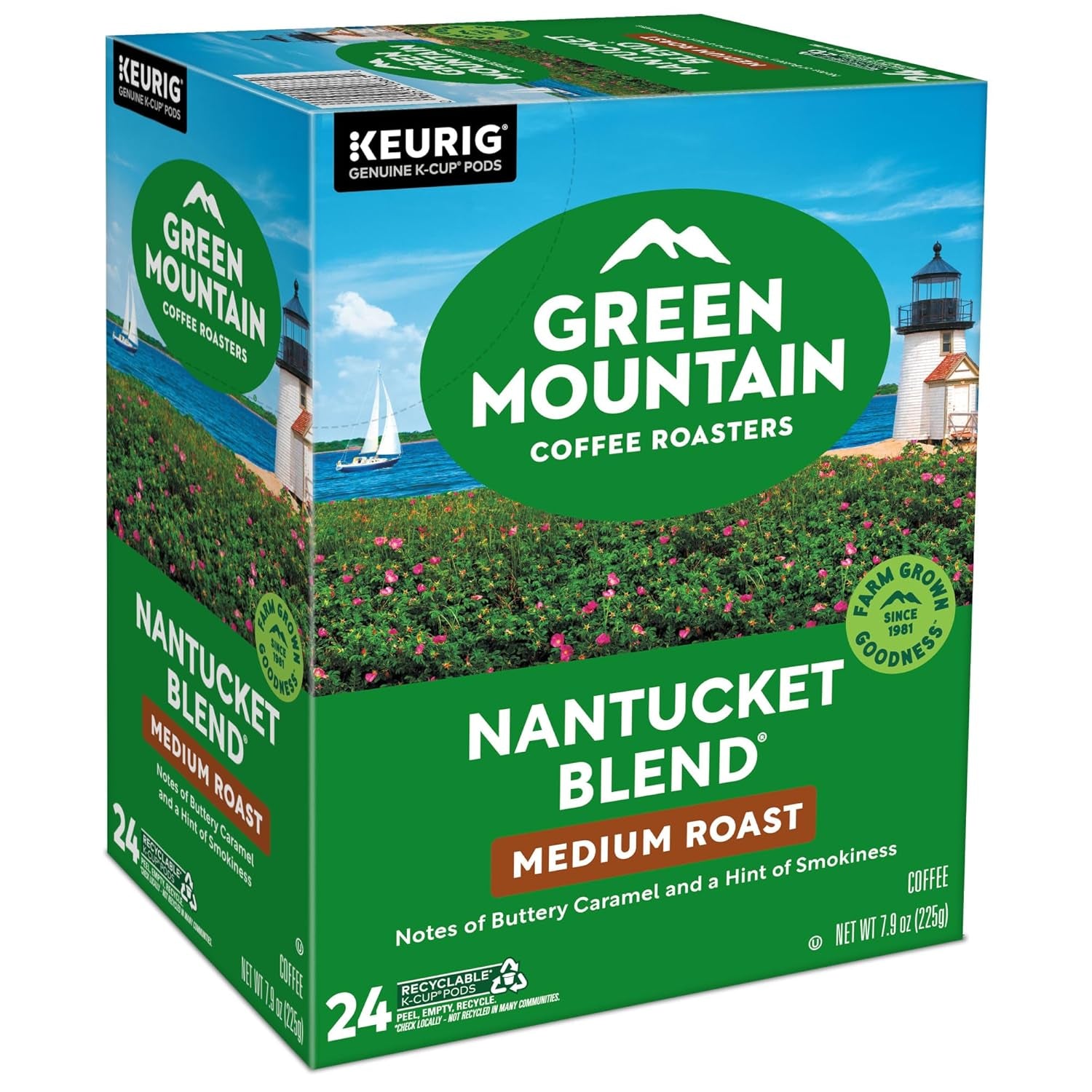 Green Mountain Coffee Nantucket Blend Keurig Single-Serve K-Cup Pods