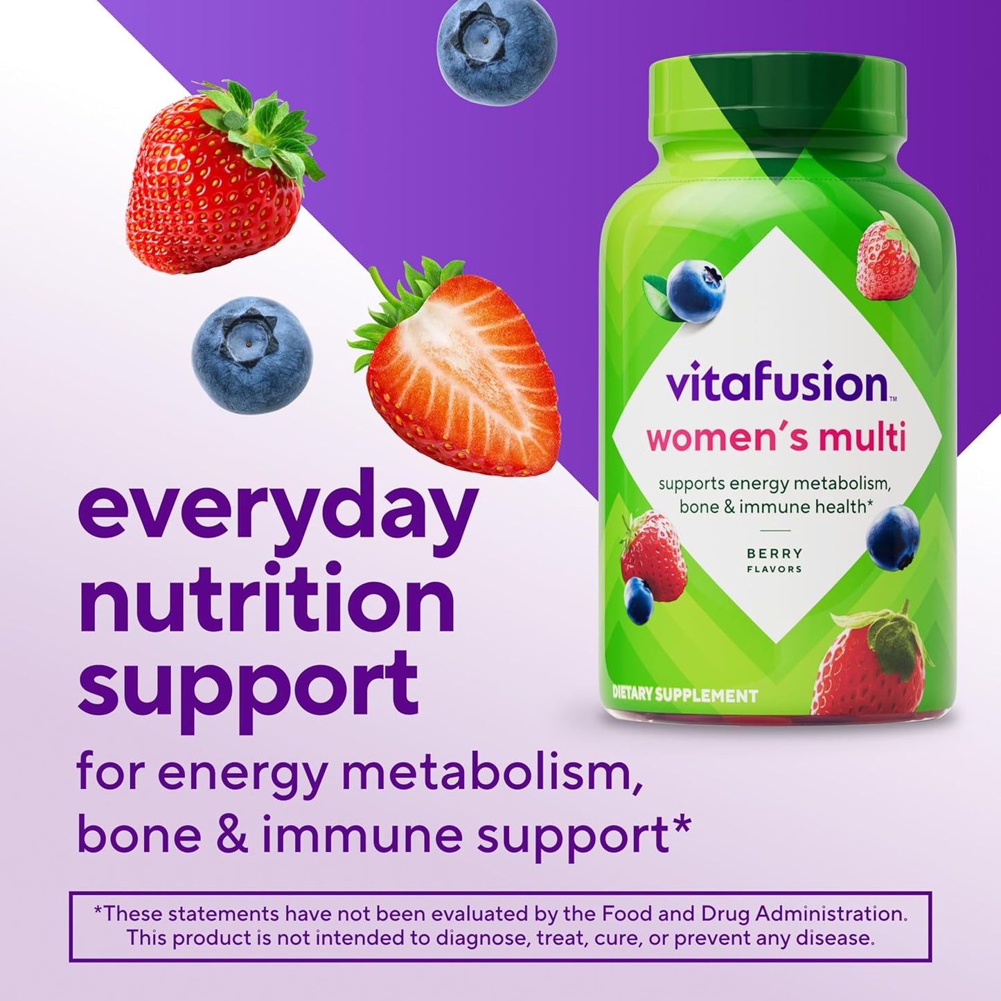 Vitafusion Adult Gummy Vitamins for Women, 120 Count
