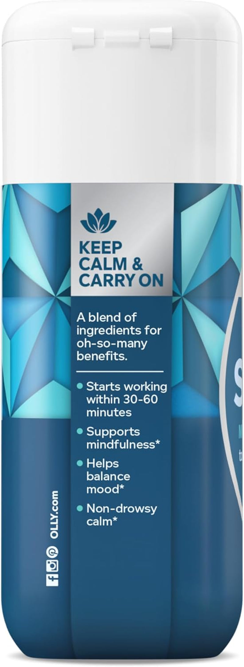 OLLY Ultra Strength Goodbye Stress Softgels