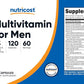 Nutricost Multivitamin for Men 120 Capsules
