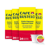 Café Bustelo Espresso Style Dark Roast, Single Serve Coffee Pods