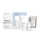 The Ordinary the Acne Set, 3-Step Skin Regimen with Glucoside Foaming Cleanser