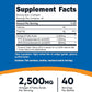 Nutricost Omega 3 Fish Oil - 2500MG