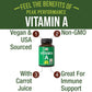 Certified Organic Vitamin a 5000 IU Supplement Capsules