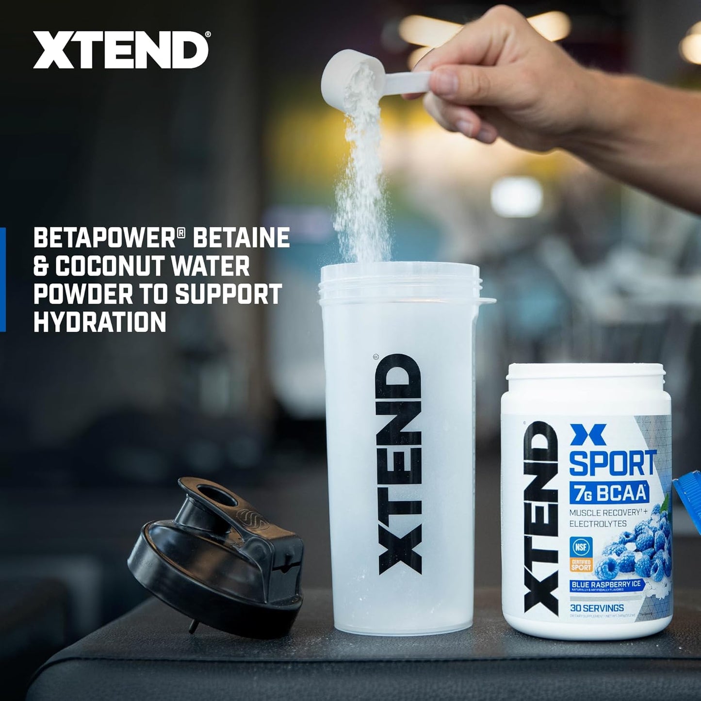XTEND Sport BCAA Powder Blue Raspberry Ice