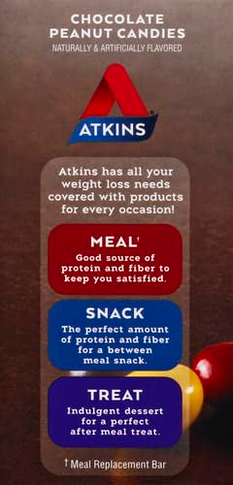 Atkins Endulge Chocolate Peanut Candies