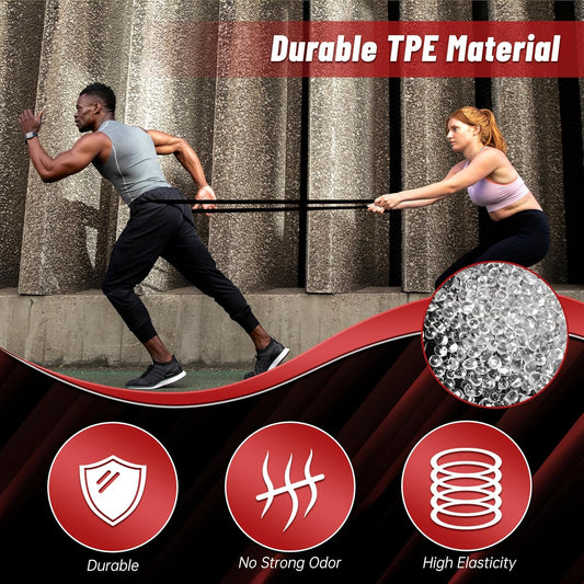 5-Level Resistance Bands for Working Out