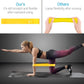 6 Pack Resistance Bands for Pilates and Yoga