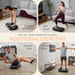 Waver Vibration Plate Exercise Machine for Lymphatic Drainage, Muscle Activation, Full-Body Workout Vibrating Platform with Loop Bands, Fitness Equipment for Strength Toning & Fat Loss