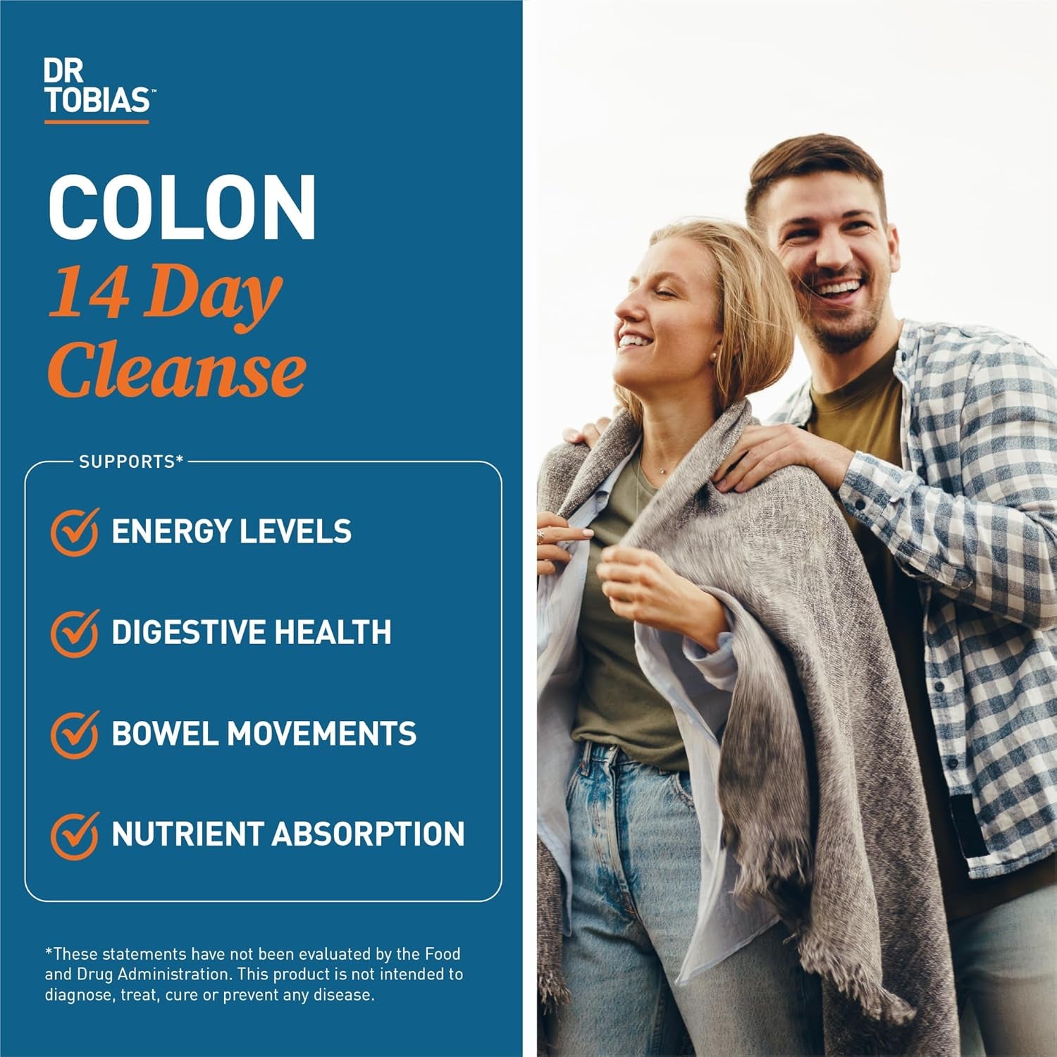 Dr. Tobias Colon Cleanse - Constipation Relief & Gut Health Support