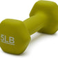 5 Pound Neoprene Dumbbell Hand Weights for Exercise