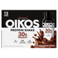Oikos Protein Shake, Chocolate, 30G High Protein Drinks, 12 Fl oz Bottle, 12 Count​