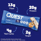 Quest Nutrition Blueberry Muffin Protein Bars, 20G Protein, 12 Count