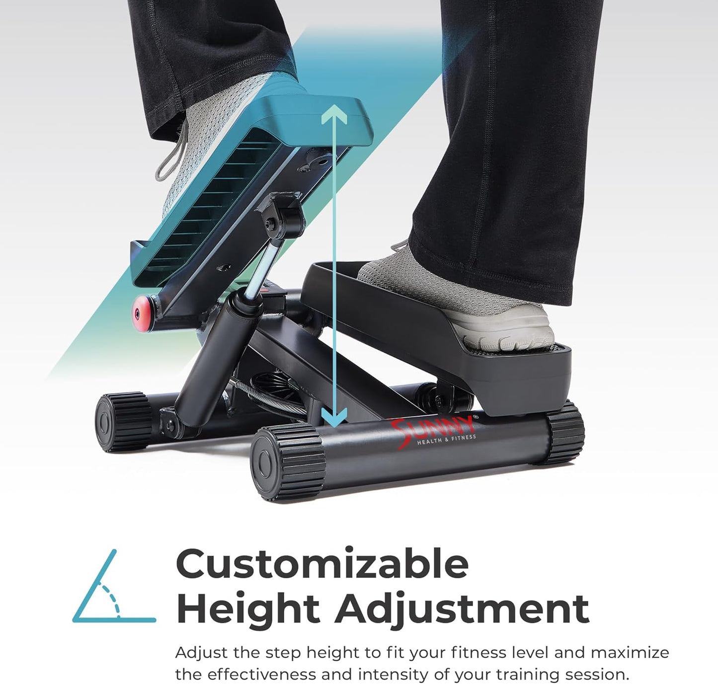 Sunny Health & Fitness Mini Steppers for Exercise at Home