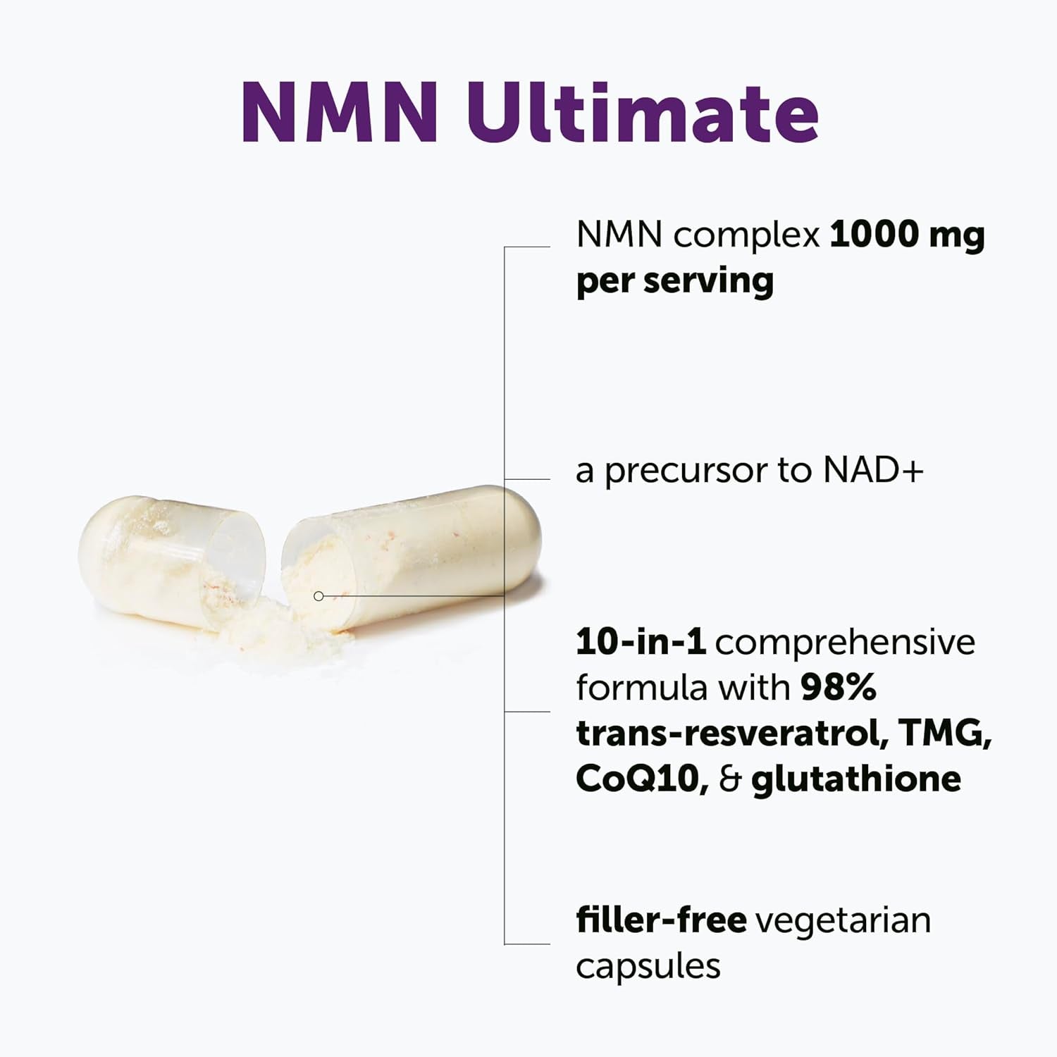 Micro Ingredients NMN Complex 1000mg