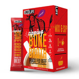 LonoLife Beef Bone Broth Powder Mix | 10 Portable Stick Pack Servings