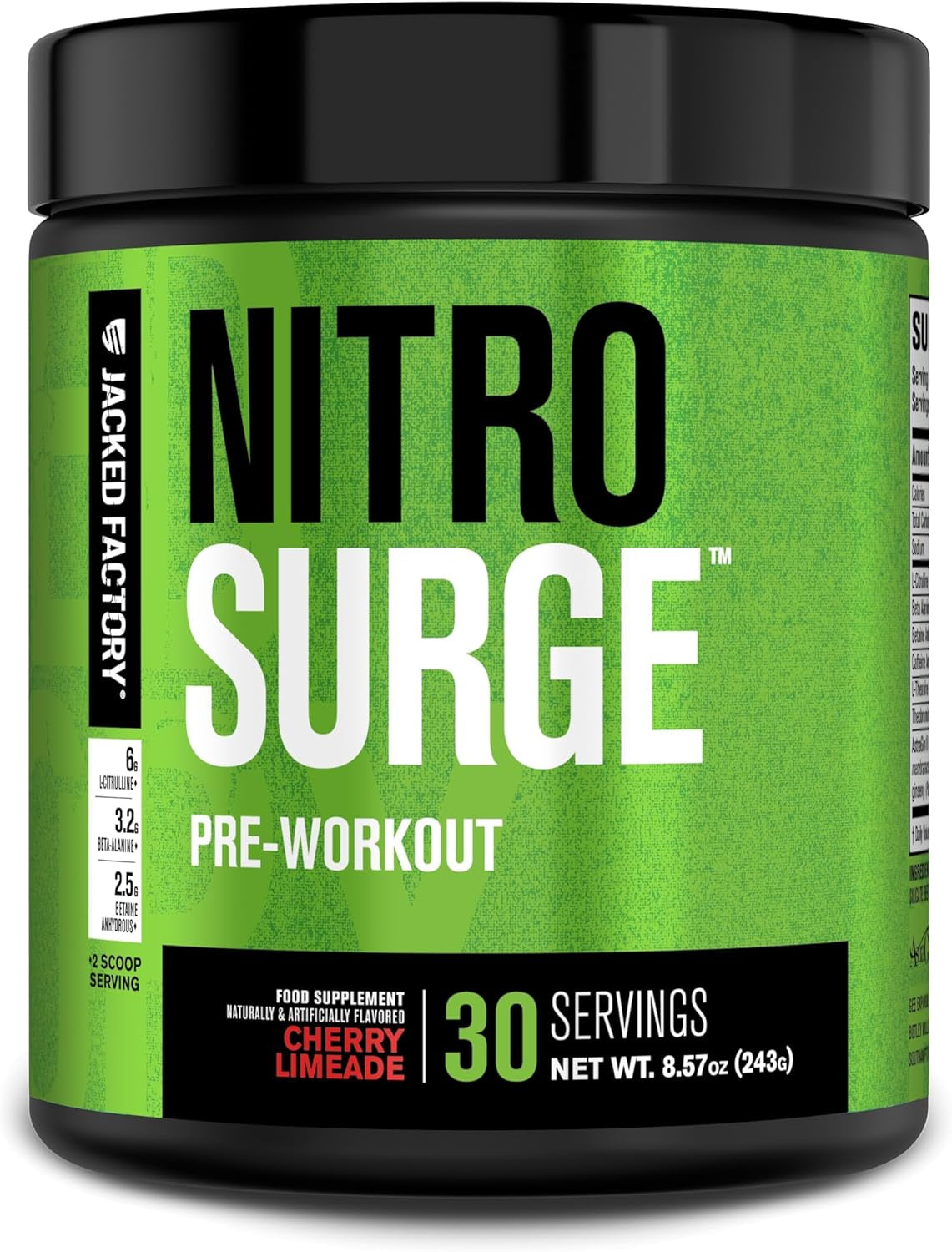 Jacked Factory NITROSURGE Pre Workout Supplement