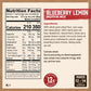Kodiak Cakes Power Bake, Protein Muffin Mix, Blueberry Lemon (Pack of 6)