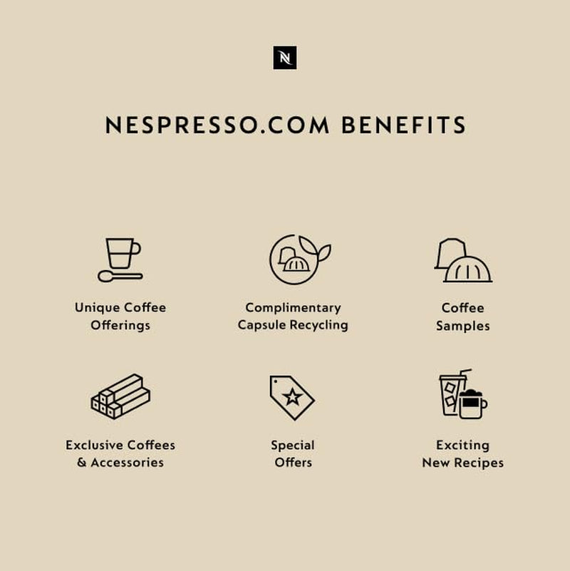 Nespresso Capsules Vertuo, Voltesso, Mild Roast Espresso, Brews 1.35oz.