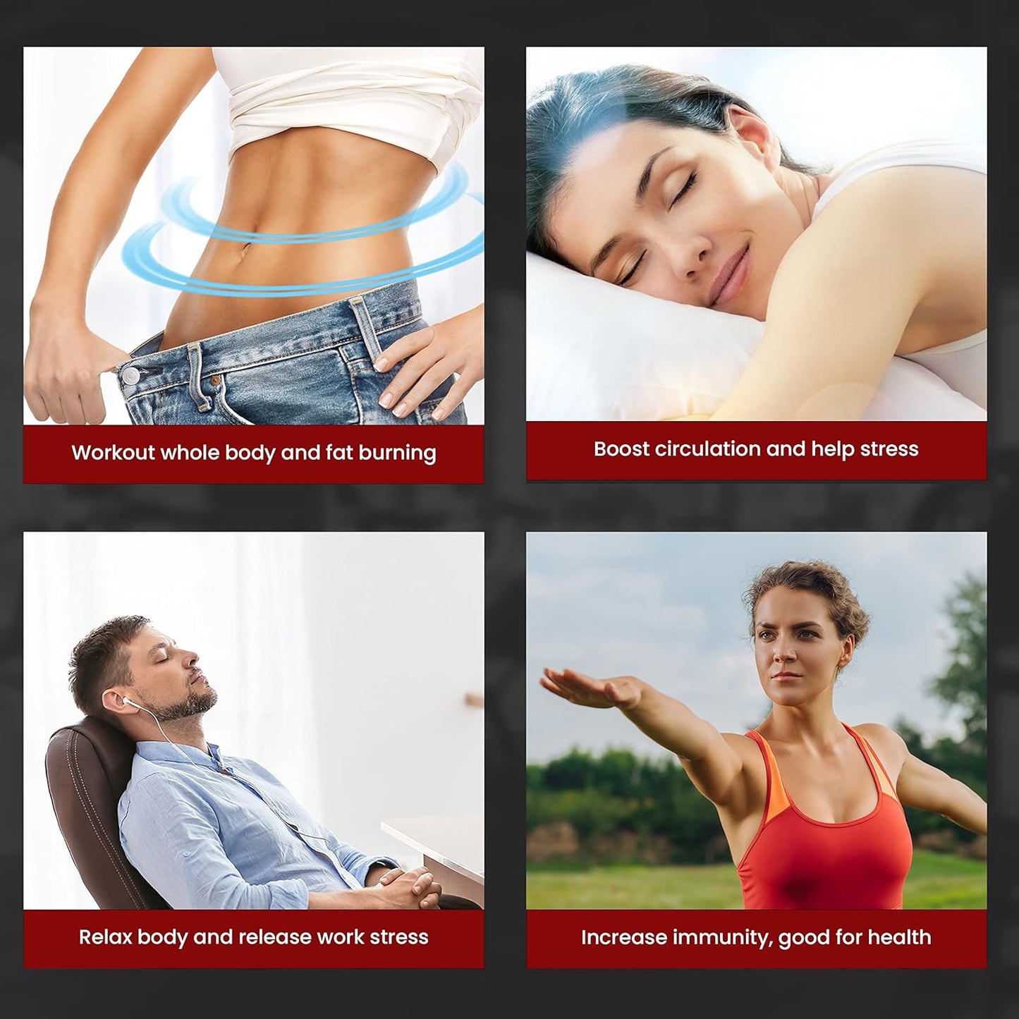 EILISON FitMaxx 3D XL Vibration Plate Exercise Machine