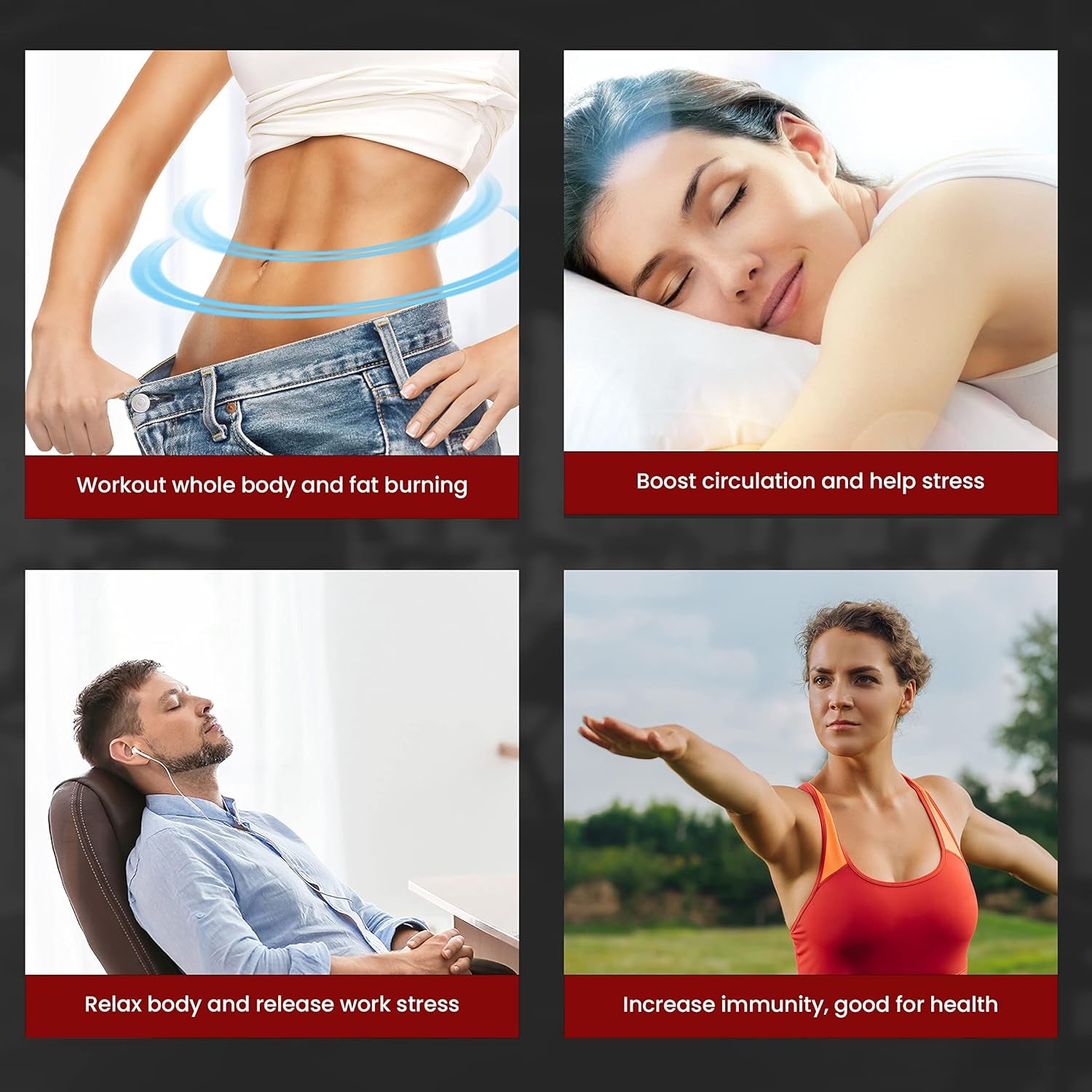 EILISON FitMaxx 3D XL Vibration Plate Exercise Machine