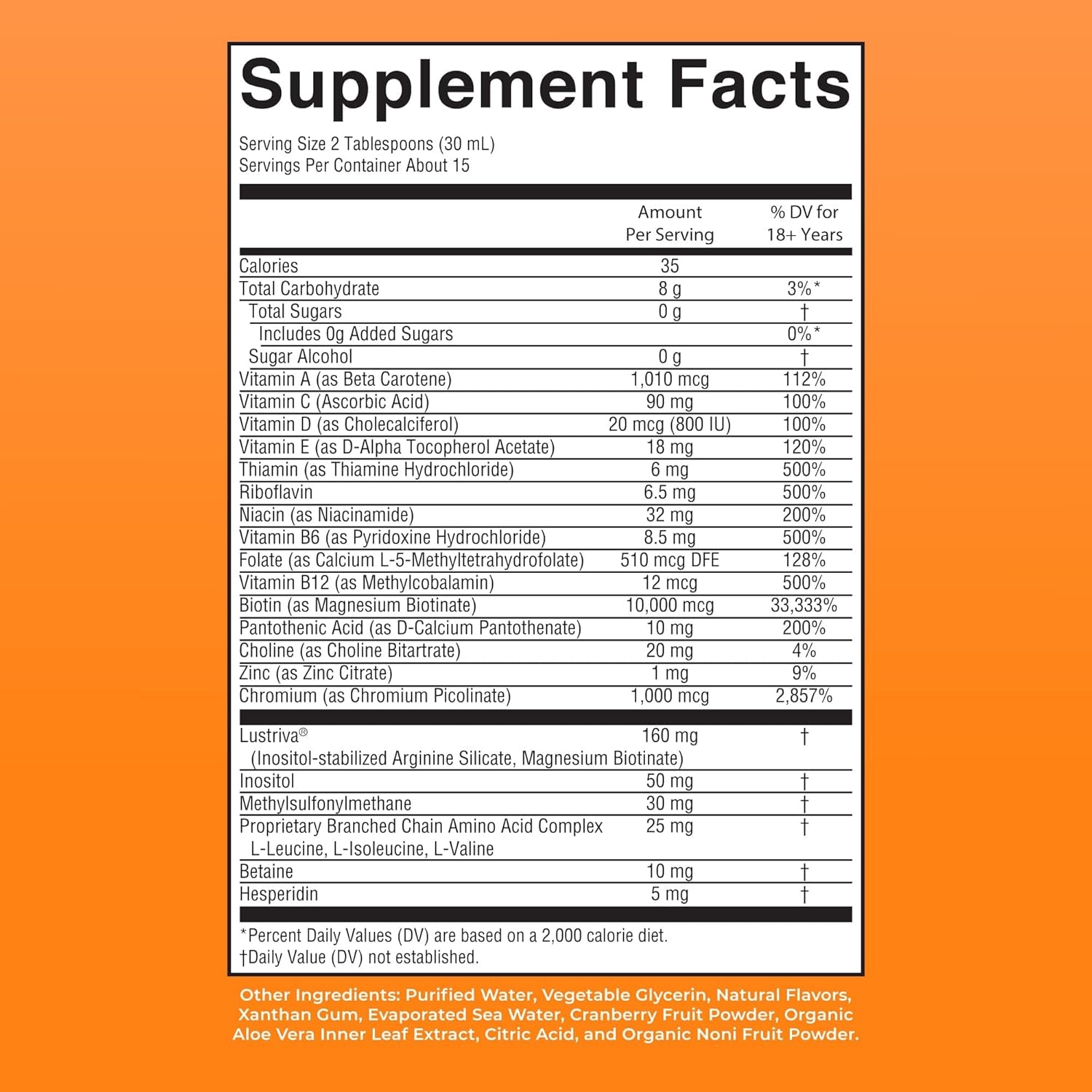 MARYRUTH'S Liquid Multivitamin+Hair Growth