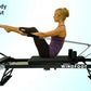 Pilates Reformer Machine Equipment with Springs & Cords for Home Workout