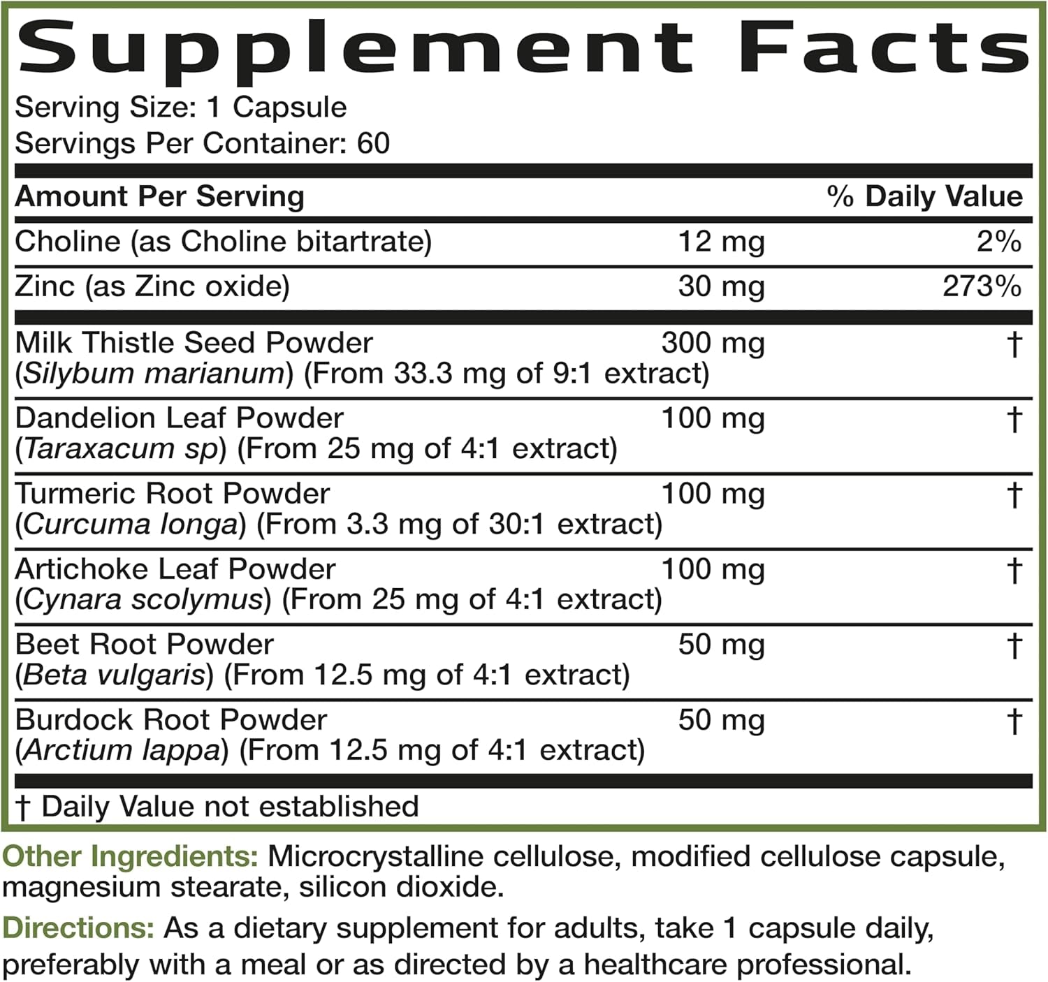 Bronson Liver Detox Advanced Detox & Cleansing Formula