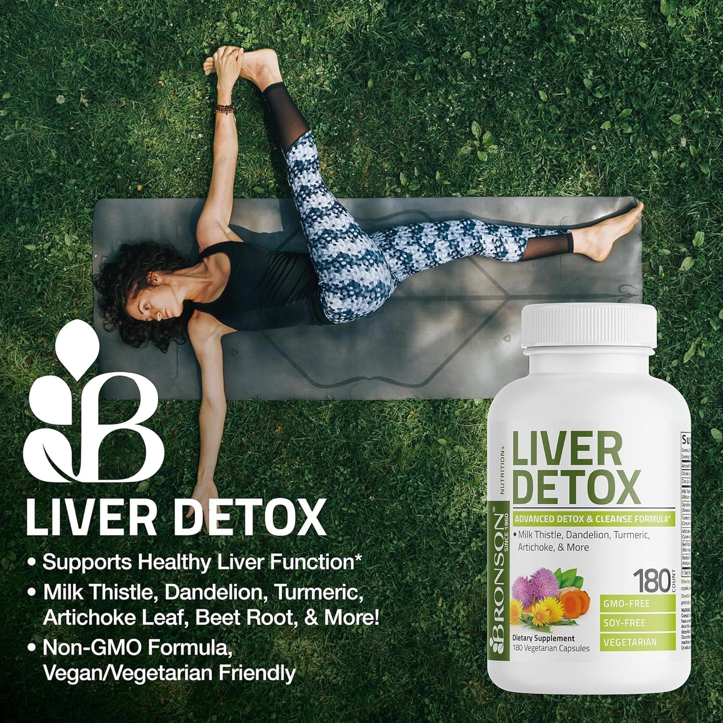 Bronson Liver Detox Advanced Detox & Cleansing Formula