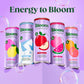 Bloom Nutrition Sparkling Energy Drink - Natural Caffeine, Zero Sugar, 180Mg Caffeine - Peach Mango - 12oz 12 Pk