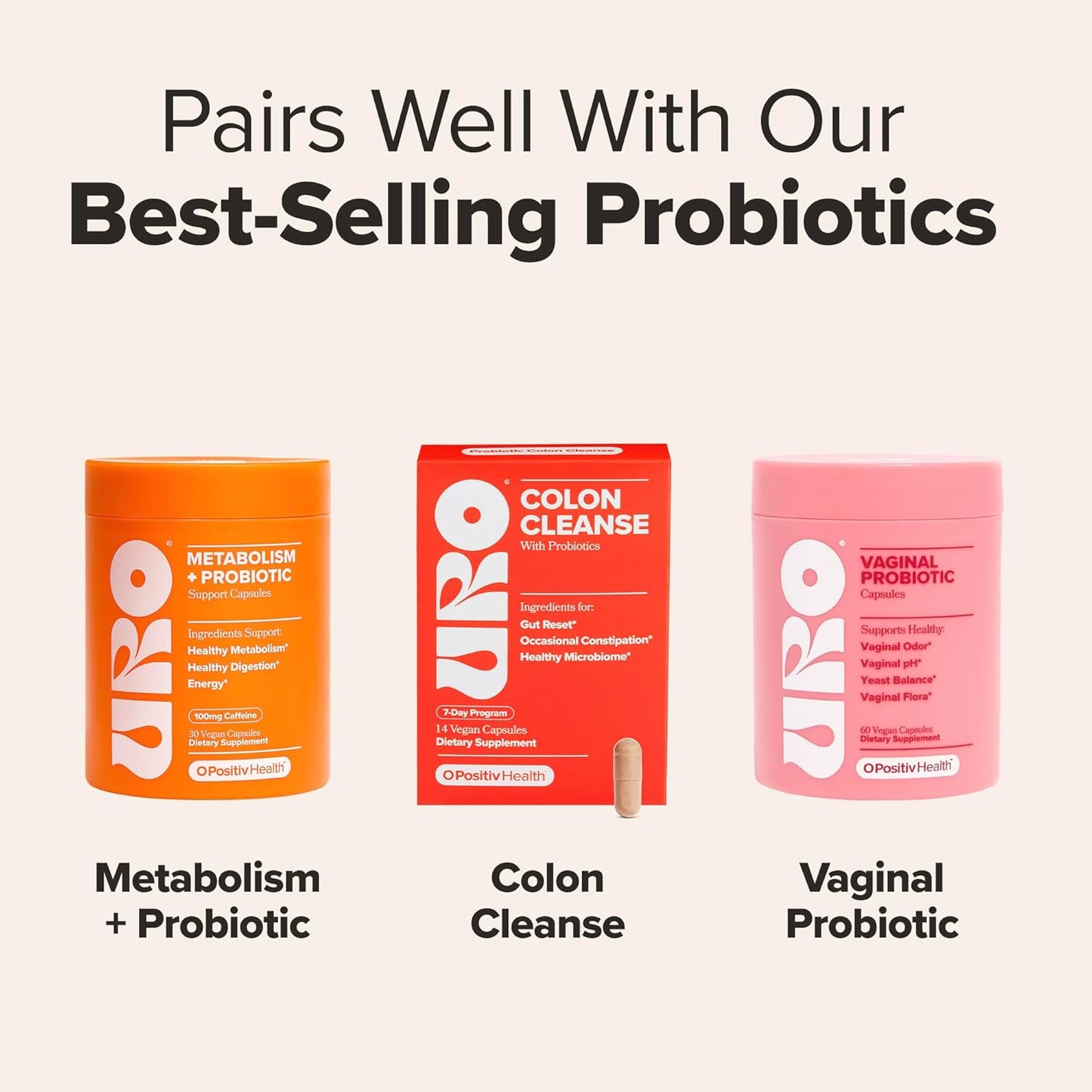 URO Colon Cleanse – 7-Day Probiotic Routine for Healthy Bowel Movements